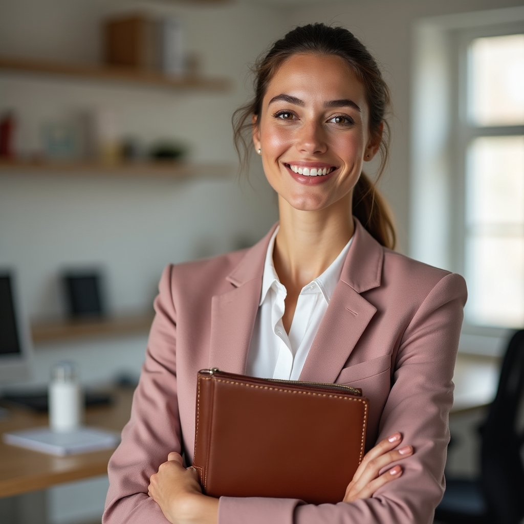 Project coordinator managing client communications